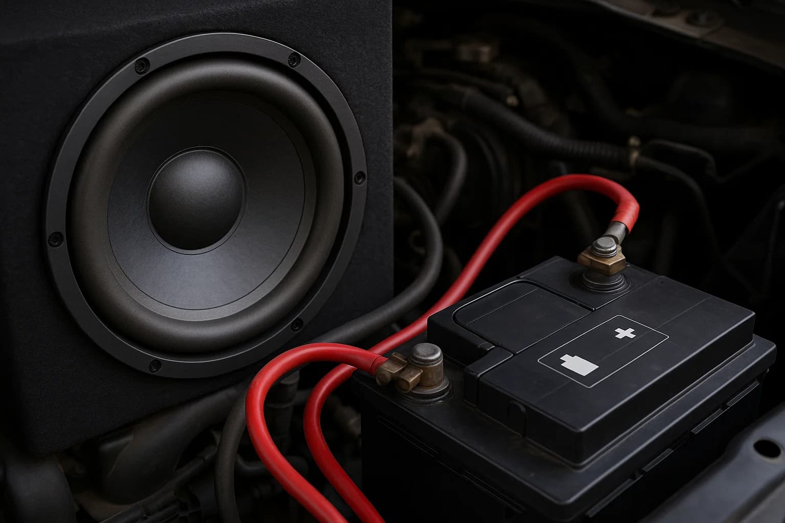 Sistema de áudio automotivo prejudica a bateria?